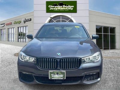 2019 BMW 740i — side profile view