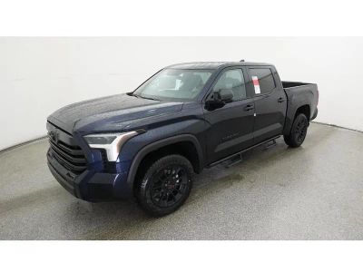 2026 Toyota Tundra 4WD SR5 in Bluprint — front three-quarter view