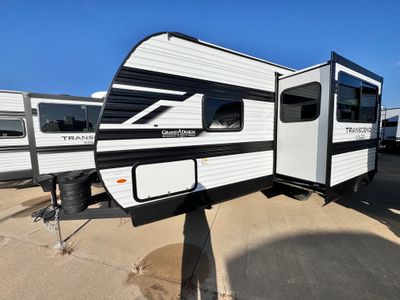 2026 Grand Design Transcend XPLOR — rear three-quarter view