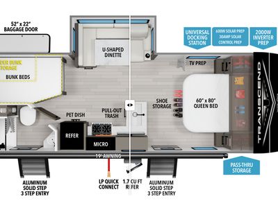 2026 Grand Design Transcend XPLOR — interior view