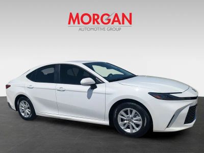 2025 Toyota Camry — rear three-quarter view