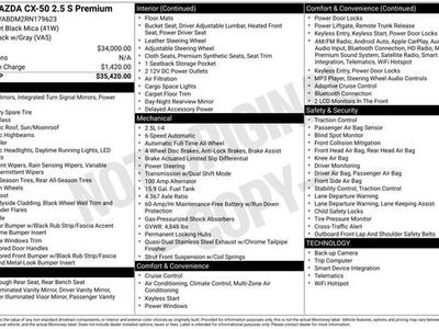 2024 Mazda CX-50 2.5 S Premium Package C50PRXA — front three-quarter view