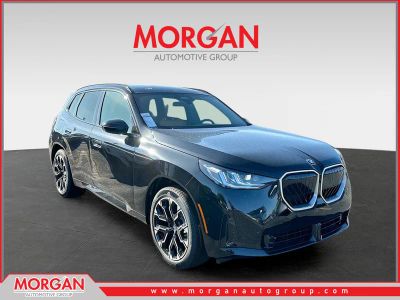 2026 BMW X3 30 xDrive in Black — front three-quarter view