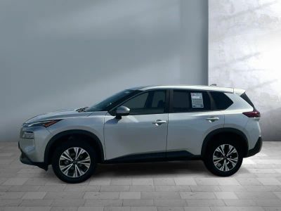 2023 Nissan Rogue — rear three-quarter view