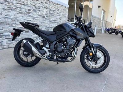 2025 Honda® CB500F — front three-quarter view