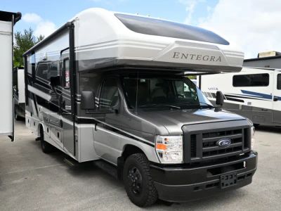 2027 Entegra ODYSSEY — front three-quarter view
