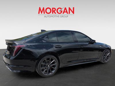 2023 Cadillac CT5 — rear three-quarter view