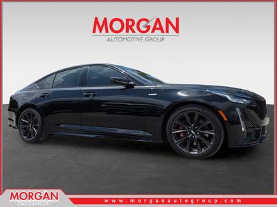 2023 Cadillac CT5 V-Series in Black — front three-quarter view