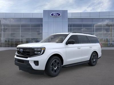 2026 Ford Expedition in AZ White — front three-quarter view