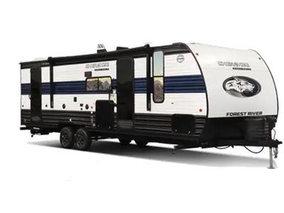 2027 Forest River RV Cherokee Grey Wolf — front three-quarter view