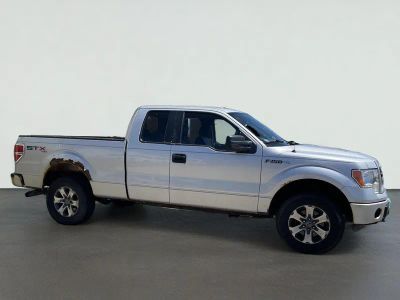 2013 Ford F-150 STX in Silver — front three-quarter view