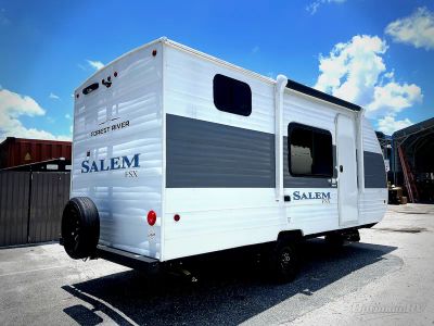 2026 Forest River Salem FSX — rear three-quarter view