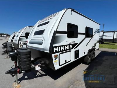 2025 Winnebago Micro Minnie — front three-quarter view