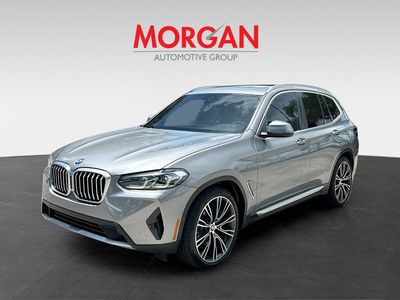2023 BMW X3 — rear three-quarter view