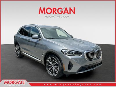 2023 BMW X3 sDrive30i in Gray — front three-quarter view