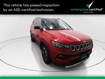 2023 Jeep Compass Limited 4x4 — front three-quarter view