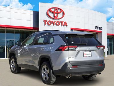 2024 Toyota RAV4 — rear three-quarter view