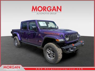 2026 Jeep Gladiator Mojave in Purple — front three-quarter view