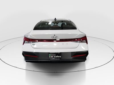 2025 Hyundai Elantra — engine compartment view