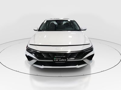 2025 Hyundai Elantra — side profile view
