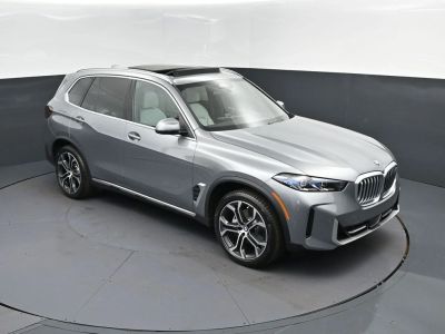 2026 BMW X5 N/A in Skyscraper Grey Metallic — front three-quarter view