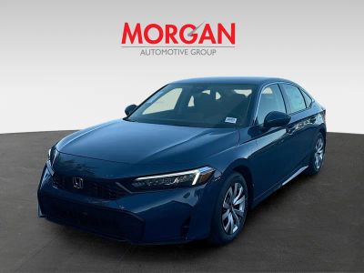2026 Honda Civic Sedan — rear three-quarter view