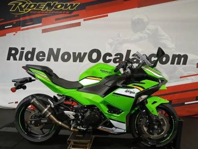 2025 Kawasaki Ninja® 500 — front three-quarter view