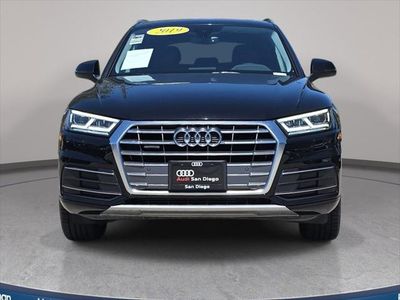 2019 Audi Q5 — rear three-quarter view