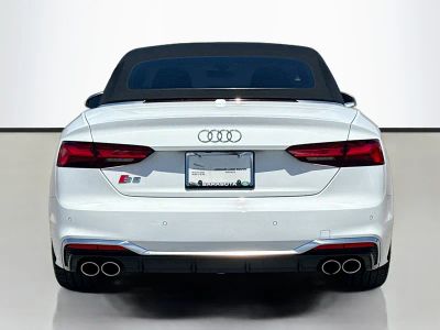 2024 Audi S5 Cabriolet — interior view