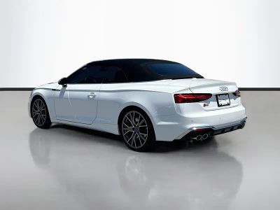 2024 Audi S5 Cabriolet — rear three-quarter view
