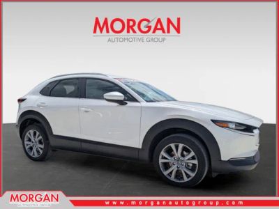 2025 Mazda CX-30 2.5 S Preferred Package in Snowflake White Pearl Mica — front three-quarter view