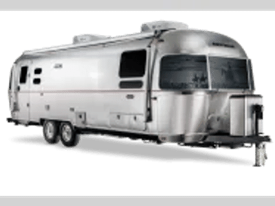 2026 Airstream 27FBQ — front three-quarter view