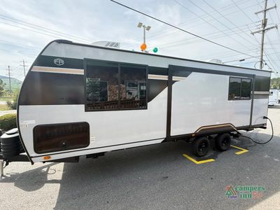 2026 Forest River RV Vibe Extreme Lite — rear three-quarter view
