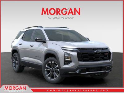 2026 Chevrolet Equinox FWD RS in Sterling Gray Metallic — front three-quarter view