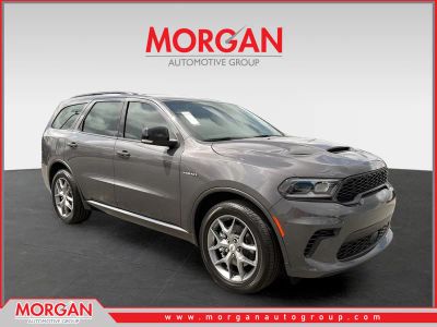 2026 Dodge Durango GT Plus HEMI V8 in Gray — front three-quarter view