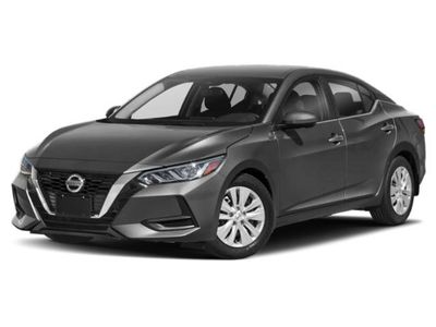 2021 Nissan Sentra SV in Scarlet Ember Tintcoat — front three-quarter view