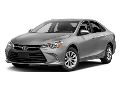 2017 Toyota Camry SE in White — front three-quarter view