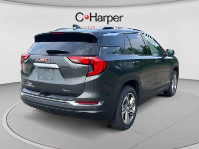 2018 GMC Terrain — rear three-quarter view