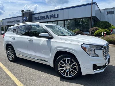 2022 GMC Terrain — rear three-quarter view