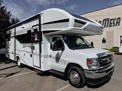 2027 Entegra ODYSSEY — front three-quarter view