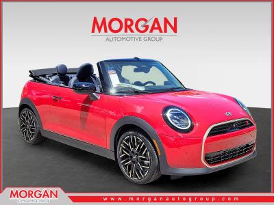 2026 MINI Convertible Cooper S in Chili Red — front three-quarter view