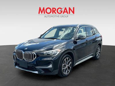 2021 BMW X1 — rear three-quarter view