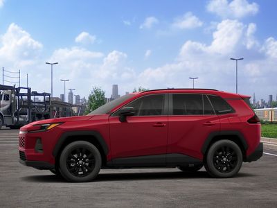 2026 Toyota RAV4 — rear three-quarter view