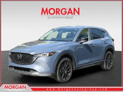 2024 Mazda CX-5 2.5 S Carbon Edition in Polymetal Gray Metallic — front three-quarter view