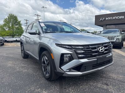 2025 Hyundai Tucson — rear three-quarter view