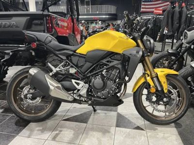 2026 Honda® CB300R — front three-quarter view