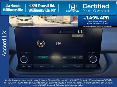 2025 Honda Accord Sedan LX CVT - Photo 19