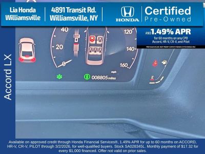 2025 Honda Accord Sedan LX CVT - Photo 17