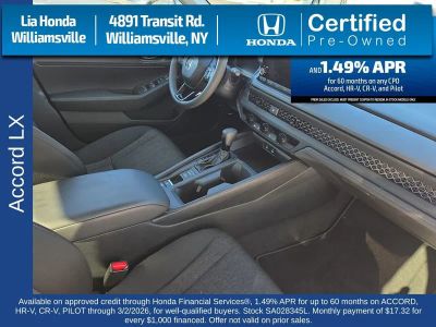 2025 Honda Accord Sedan LX CVT - Photo 27