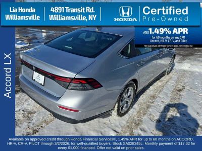 2025 Honda Accord Sedan LX CVT - Photo 4